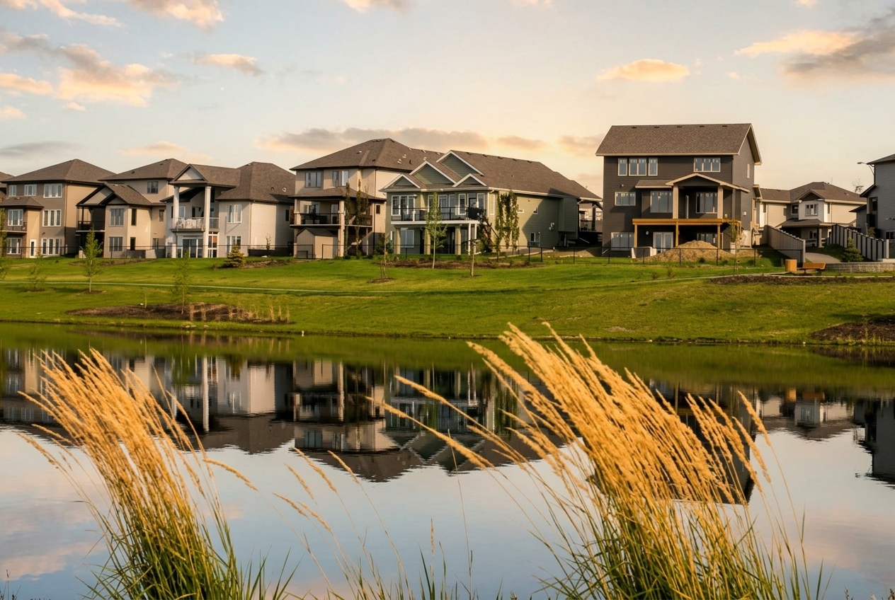 Aerial view of Deer Park Estates
